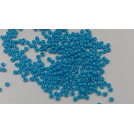 Cseh kásagyöngy - 9/0 méret - 25 gramm / csomag - kék